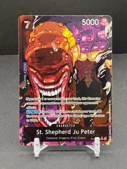 St. Shepherd Ju Peter Alt Art Rare - Carrying On His Will #OP13-084 R One Piece - Image 1