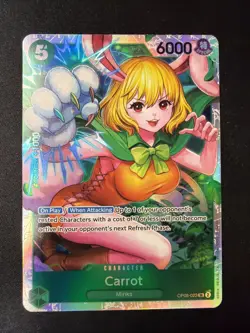 CARROT - SUPER RARE FOIL - OP08-023 SR - ENGLISH - One Piece TCG - Two Legends - Image 1