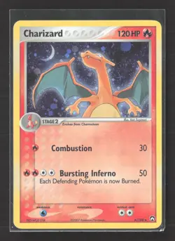 Pokemon 2007 EX Power Keepers Charizard #6/108 - Image 1