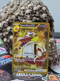 ☠☠ Sv02: Paldea Evolved Pokemon TCG Skeledirge - Image 1