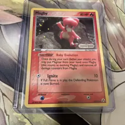 Pokemon TCG Magby 58/92 EX Legend Maker Reverse Holo Stamped 2006 - Image 3