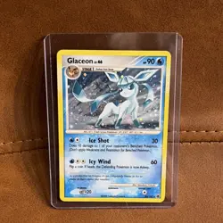 Pokemon Glaceon Majestic Dawn Holo Rare Card 20/100 90 HP Nintendo English 2008 - Image 1