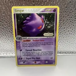 Gengar 5/92 Legend Maker Reverse Holo Stamped Pokemon TCG 2006 - Image 1