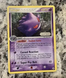 Gengar 5/92 Legend Maker Reverse Holo Stamped Pokemon TCG 2006 - Image 1