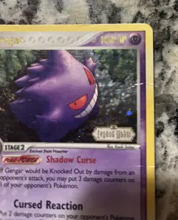 Gengar 5/92 Legend Maker Reverse Holo Stamped Pokemon TCG 2006 - Image 2