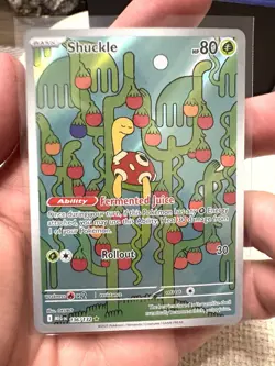 Pokemon TCG Shuckle Illustration Rare Mega Evolution 136/132 Near Mint - Image 1