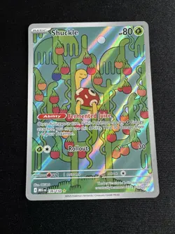 Pokemon TCG Shuckle Illustration Rare Mega Evolution 136/132 Near Mint - Image 1