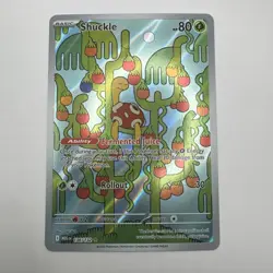 Pokemon TCG: Shuckle 136/132 Mega Evolution Illustration Rare Near Mint - Image 1