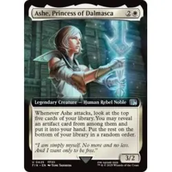 ASHE, PRINCESS OF DALMASCA (EXTENDED ART) X4 Final Fantasy FIN Magic MTG CARD - Image 1