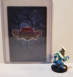 Yugioh Dungeon Dice Monsters DDM Crocozaurus B2-03 English Card & Figure Lot - Image 2