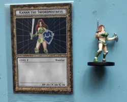 Yugioh Dungeon Dice Monsters DDM Kanan The Swordmistress B4-08 Sealed Card 96KT - Image 1