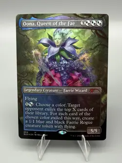 Oona Queen of The Fae Foil MTG Secret Lair Card 54 NM/M Magic The Gathering - Image 1