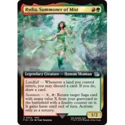 RYDIA, SUMMONER OF MIST (EXTENDED ART) X4 Final Fantasy FIN Magic MTG MINT CARD - Image 1