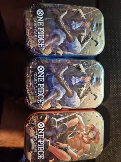 ONE PIECE CARD GAME - TIN PACK SET VOL. 2 3 tins - Image 1