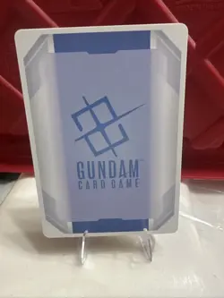 The-O GD03-002 LR+ Alt Art Steel Requiem Gundam TCG Card Game CCG English - Image 2
