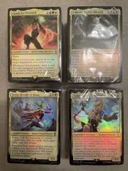 Magic MTG Final Fantasy All 4 Commander Decks * DECKS ONLY * - Image 1