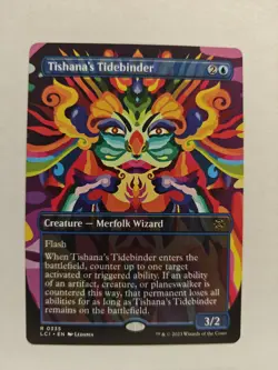 Tishana's Tidebinder Alt Art Borderless MTG Lost Caverns of Ixalan Rare LCI #335 - Image 1