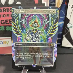 Get Lost Borderless R The Lost Caverns of Ixalan # 333 REG MAGIC THE GATHERING - Image 2