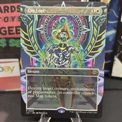 Get Lost Borderless R The Lost Caverns of Ixalan # 333 REG MAGIC THE GATHERING - Image 3