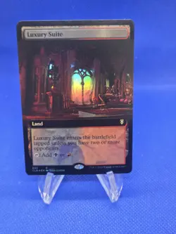 MTG Battle for Baldur’s Gate Luxury Suite 602 Extended Art Foil Rare NM - Image 1