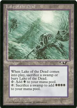 MTG Magic the Gathering Lake of the Dead (140/199) Alliances LP - Image 1