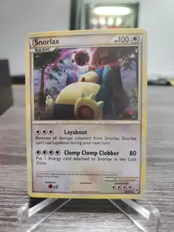 Snorlax - 33/95 [Call of Legends] Pokemon TCG - REGULAR RARE - LP - Image 1