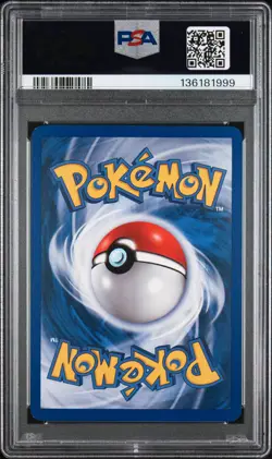 2005 POKEMON EX DELTA SPECIES #18 VAPOREON-REVERSE FOIL PSA 8 - Image 2
