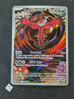 Yveltal 205/182 - Paradox Rift Illustration Rare Pokemon TCG LP - Image 1