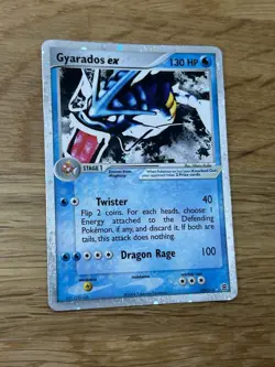 Pokemon TCG Gyarados EX Holo 109/112 Fire Red Leaf Green *See Photos Condition* - Image 3