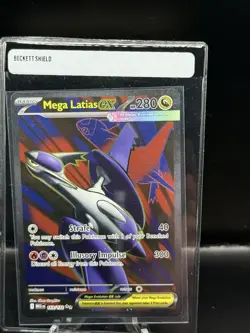 Mega Latias ex 163/132 Pokemon TCG Me01: Mega Evolution Full Art Holo NM - Image 1