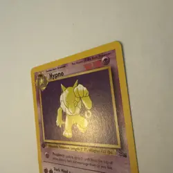 1999 Pokemon Fossil Hypno 1st Edition Rare 23/62 EX - (beware crease) - Image 3
