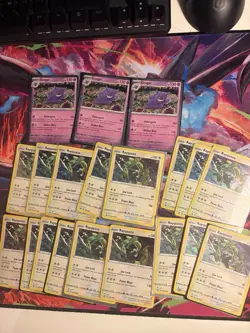 Pokemon TCG Lot Of 20 Gengar & Rayquaza Promo Cosmos Holo SWSH S&V Near Mint - Image 1