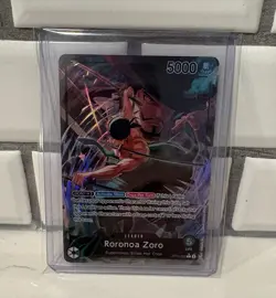 2025 One Piece TCG - OP12-020 Roronoa Zoro Alt Art Leader - Legacy of the Master - Image 3