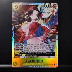 Boa Hancock OP14-112 SR The Azure Sea’s Seven One Piece TCG English NM - Image 1
