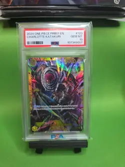 PRB01-123 2024 One Piece THE BEST-CHARLOTTE Katakuri Sec Rare English - Image 1