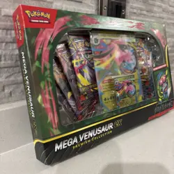 Pokemon TCG Mega Venusaur ex Premium Collection Box Set New Sealed - IN HAND - Image 2