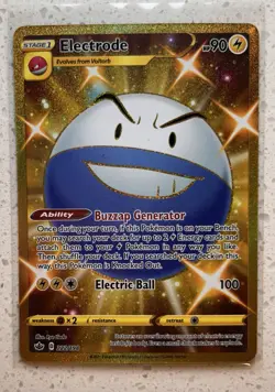 Electrode (Secret) 222/198 Swsh06: Sword & Shield - Chilling Reign Holo NM - Image 1