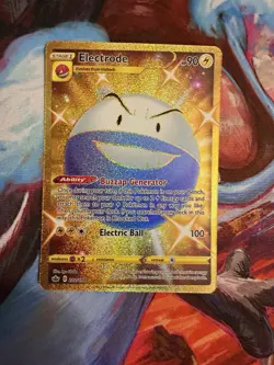 Electrode (Secret) 222/198 Swsh06: Sword & Shield - Chilling Reign Holo Gold NM - Image 1