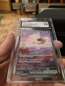 Charizard Ex Special Illustration Rare Cgc 10 Gem Mint 199/165 Pokemon 151 2023 - Image 2
