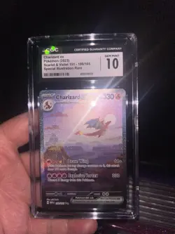 Charizard Ex Special Illustration Rare Cgc 10 Gem Mint 199/165 Pokemon 151 2023 - Image 1