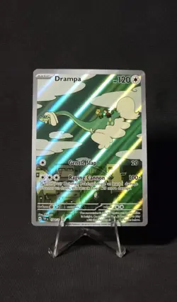 Pokemon TCG Drampa 184/162 SV05 Temporal Forces Illustration Rare Pack Fresh - Image 1
