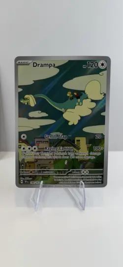 Drampa Holo Illustration Rare Pokemon TCG SV05: Temporal Forces 184/162 - Image 1
