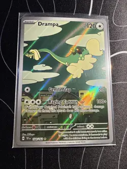 Pokemon TCG Drampa Holo Card 184/162 SV05: Temporal Forces TEF Illustration Rare - Image 2