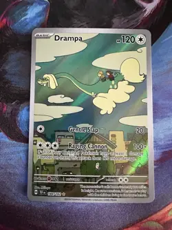 Pokemon TCG Drampa 184/162 SV05 Temporal Forces Illustration Rare - Image 1
