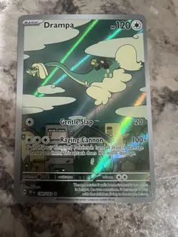 Pokemon TCG Drampa 184/162 SV05 Temporal Forces Illustration Rare Pack Fresh - Image 2