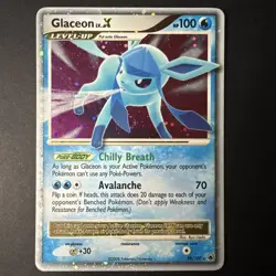 Pokemon TCG Glaceon LV.X 98/100 Majestic Dawn Holo LP-MP - Image 1