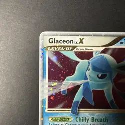 Pokemon TCG Glaceon LV.X 98/100 Majestic Dawn Holo LP-MP - Image 2
