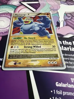 Pokemon TCG Machamp LV.X Stormfront #98 /100 -Holo Rare Holo LV.X Unplay - Image 1