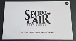 MTG Secret Lair x KEXP: Where the Music Matters Non-Foil Edition SEALED - Image 1