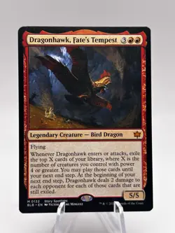 Dragonhawk, Fate's Tempest 0132 Bloomburrow BLB MTG NM - Image 1